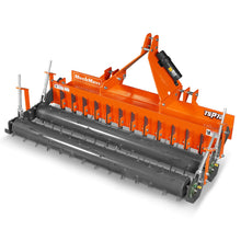 Load image into Gallery viewer, MechMaxx 72" Heavy Duty Soil Pulverizer, Double Spiked Roller, 25 Shanks, Category 1 and 2, 3 Point Hitch Tractor Attachment, TSP72D