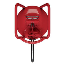 Load image into Gallery viewer, Justrite 5 Gallon, 1&quot; Metal Hose, Roll Bars, DOT Transport Steel Safety Can for Flammables, Type II, Accuflow™, Red - 7350130