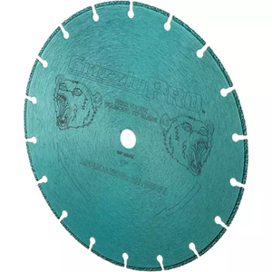 Grizzly Industrial PRO T31689 - 9" Metal Cutting Diamond Blade, 5/8" Arbor