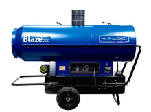 Load image into Gallery viewer, Blaze 200 Mobile Indirect Fired Heater with Preheated Filter, Hour Counter and Fuel Gauge