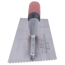 Load image into Gallery viewer, Marshalltown 763SD Ntch Trl-1/8 X 1/8 X 1/16 Flat V-DuraSoft Hdle (6/Pack)