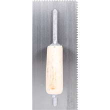 Load image into Gallery viewer, Marshalltown 785S 3/64 X 1/16 X 1/32 Flat V Notched Trowel (6/Pack)