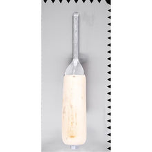 Load image into Gallery viewer, Marshalltown 786S 5/32 X 5/32 X 5/32 Flat V Notched Trowel (6/Pack)