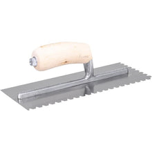 Load image into Gallery viewer, Marshalltown 786S 5/32 X 5/32 X 5/32 Flat V Notched Trowel (6/Pack)