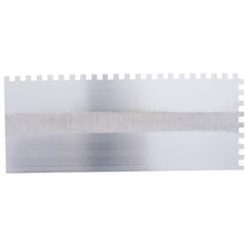 Load image into Gallery viewer, Marshalltown 788SW 5/16” Sq. Carbon Steel Notched Trowel- Wooden Curved Handle (11X4.5”Blade) (6/Pack)