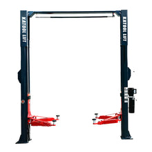 Load image into Gallery viewer, Katool KT-AS110D 11000 lbs. Clear Floor Two Post Lift, Direct Drive, Assym Arms