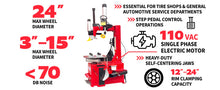 Load image into Gallery viewer, Katool KT-T830 Tire Changer with Double Assist Arms