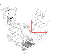 Load image into Gallery viewer, Kärcher 8.632-863.0 Battery, 12v 114a/H Agm - highlighted in parts diagram