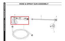 Load image into Gallery viewer, Kärcher 8.754-381.0 Mv925 Gun 4500 Psi - highlighted in parts diagram