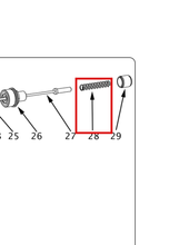 Load image into Gallery viewer, Fuji Spray 8019 Needle Spring — Fuji Spray parts drawing