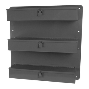 Durham 806-95 Van Door Tray, 3 Openings, 9 Dividers