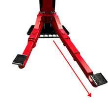 Load image into Gallery viewer, Katool KT-M150D 15000 lbs. Clear Floor Two Post Lift Single Lock Release