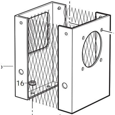 Allegro Industries 9504-03RM Standard Blower Housing