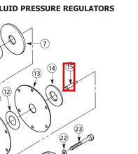 Load image into Gallery viewer, Binks 84-395 ROD -- Ref 15, 84-598 &amp; 84-599 Fluid Regulator Manual 77-2871 EN [ English ]