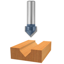 Load image into Gallery viewer, Bosch 90Â° x 3/4 In. Carbide Tipped V-Groove Bit