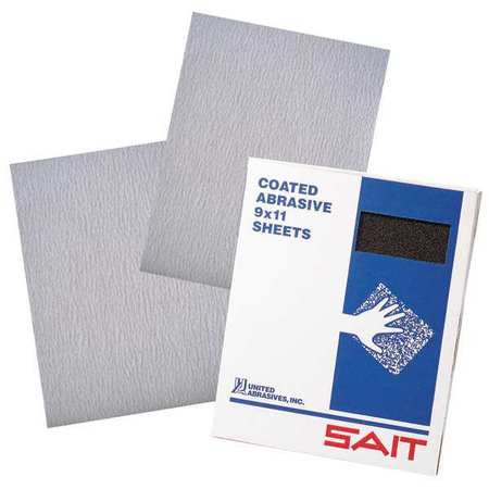KOVAX® Finkat 116-0320 Sanding Sheet, 9 in W x 11 in L, 320 Grit, Aluminum Oxide Abrasive, Paper Backing, Dry