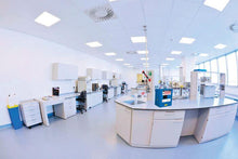 Load image into Gallery viewer, Sure-Grip® EX Countertop 4-gal.capacity Hazardous Material Cabinet w/ 1 Shelf &amp; 1 Self-Close Door - Royal Blue