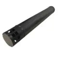 Load image into Gallery viewer, Veloci MATTE BLACK CHIMNEY WITH CAP - 1.1M (Use with Blaze) - 48.7197