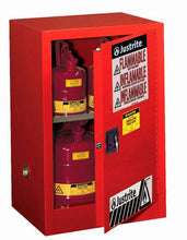 Load image into Gallery viewer, Sure-Grip® EX Compac 12-gal.capacity Flammable Cabinet w/ 1 Shelf &amp; 1 Manual Close Door - Red