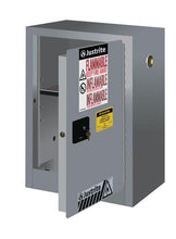 Load image into Gallery viewer, Sure-Grip® EX Compac 12-gal.capacity Flammable Cabinet w/ 1 Shelf &amp; 1 Manual Close Door - Gray