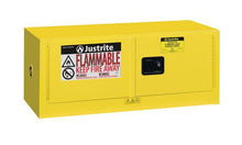 Load image into Gallery viewer, Sure-Grip® EX 12-gal.capacity Piggyback Flammable Safety Cabinet w/ 2 Manual Close - Yellow