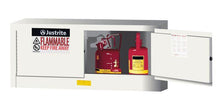 Load image into Gallery viewer, Sure-Grip® EX 12-gal.capacity Piggyback Flammable Safety Cabinet w/ 2 Manual Close - White