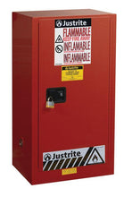 Load image into Gallery viewer, Sure-Grip® EX 20-gal. Capacity Flammable storage Cabinet w/ 1 Manual Close Door &amp; 2 Shelves - Red
