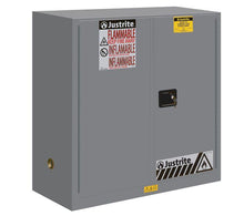 Load image into Gallery viewer, 30 Gallon Flammable Safety Cabinet Gray 893023