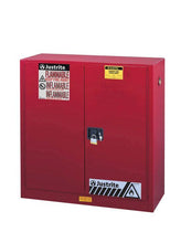 Load image into Gallery viewer, Sure-Grip® EX 40-gal. capacity Flammable storage Cabinet w/ 2 Doors-Self Close &amp; 3 Shelves - Red
