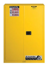 Load image into Gallery viewer, Justrite- Sure-Grip® EX 45-Gallon Flammable Safety Cabinet w/ 2 Doors &amp; 2 Shelves ( Manual Close)