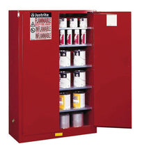 Load image into Gallery viewer, 60 Gal Paint &amp; Ink Safety Cabinet, Manual-Close, Red