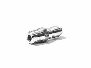 Veloci Stainless Steel Plug 1/2" MPT