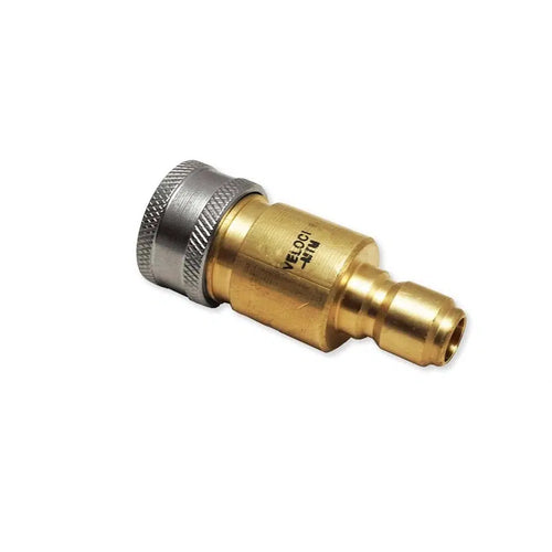 MTM Hydro Brass Top Mount Pressure Gauge Fitting with Port