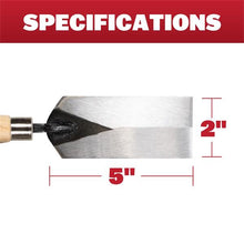 Load image into Gallery viewer, Marshalltown 97 5 X 2 Margin Trowel (12/Pack)