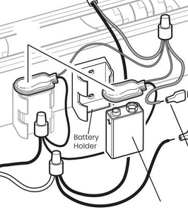 Allegro Battery Holder, 987101E