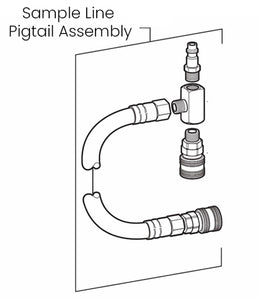 Allegro Co Sample Line Pigtail Assembly, 987102PT