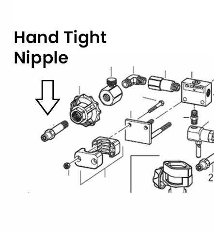 Allegro Hand Tight Nipple Hp, 988636