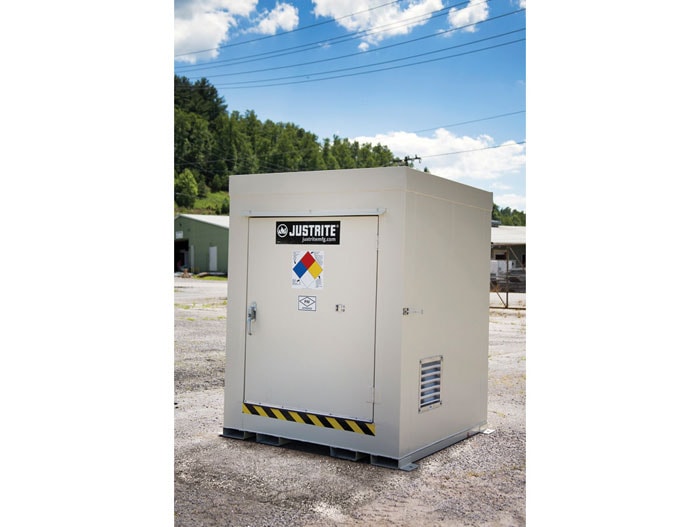 4-Drum, Non-Combustible Outdoor Safety Locker - 911040