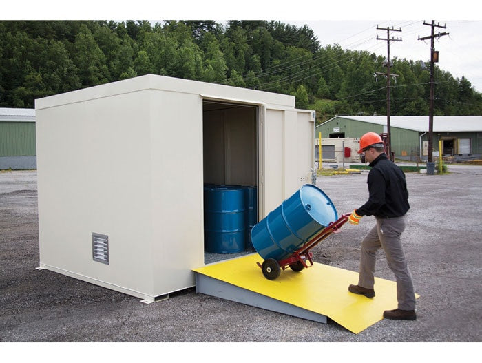 16-Drum, Non-Combustible Outdoor Safety Locker  - 911160