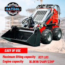 Load image into Gallery viewer, Katool KT-SK26W Skid Loader with Wheels
