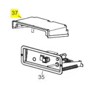 Veloci Heater Replacement Control box cover