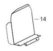 Load image into Gallery viewer, Upper Rear Panel Replacement Part for Flame 115 Heater