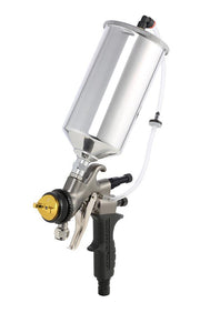 Apollo 7700 Non-Bleeder Metal w/ Composite Handle Matte Bronze HVLP Spray Gun w/ 1000 CC Gravity Type Cup