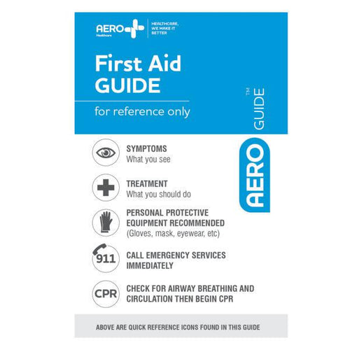 Aero Healthcare AGG001 AEROGUIDE™ First Aid Guide