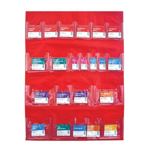 Aero Healthcare AK004 SUREFILL™ First Aid Cabinet Door Pocket 4 Shelf Empty