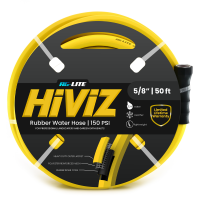 Load image into Gallery viewer, Ag-Lite HiViZ Rubber Water Hose 5/8" X 50'-Yellow