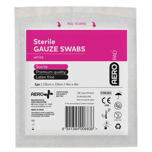 Aero Healthcare APG1050BSUS AEROPAD Gauze Pad 4 in x 4in 50/pack