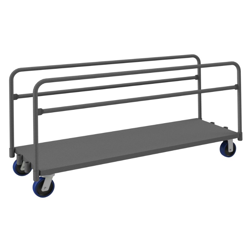 Durham APT2SH30606PU95 Adjustable Panel Moving Truck, 2 Removable Dividers, 30 X 63-5/16 X 36