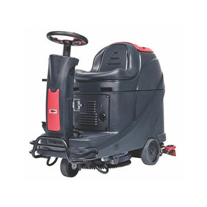 Advance AS850R-242 Viper AS850R 32", 31-gal, ride on scrubber, pad drivers, brushes, 40" squeegee assembly, O/B charger, 242 Ah WET batteries, Scrubber