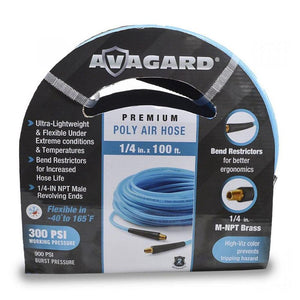 Avagard 1/4" x 100' Polyurethane Air Hose - Construction & Industrial